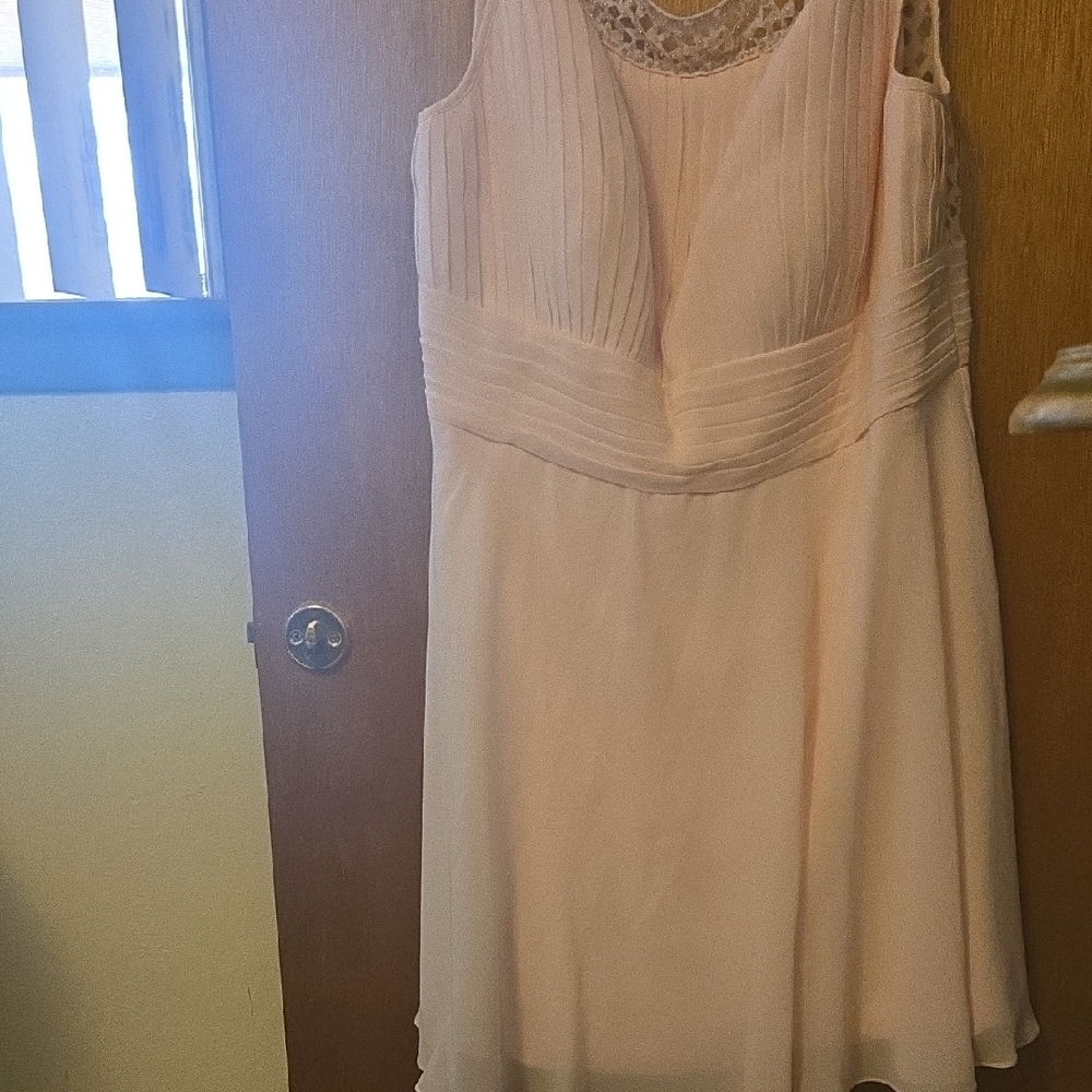 JJs House Soft Pink short formal dress